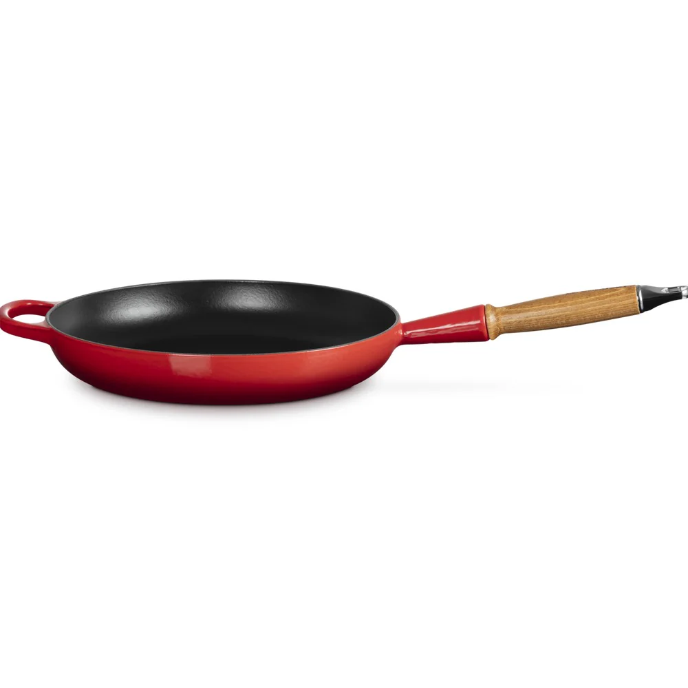 28 cm - Evolution Padella Bassa In Ghisa Vetrificata Con Manico In Legno - Image 13