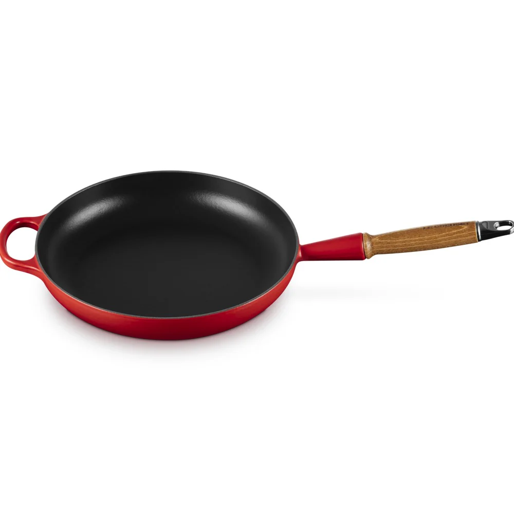 28 cm - Evolution Padella Bassa In Ghisa Vetrificata Con Manico In Legno - Image 14