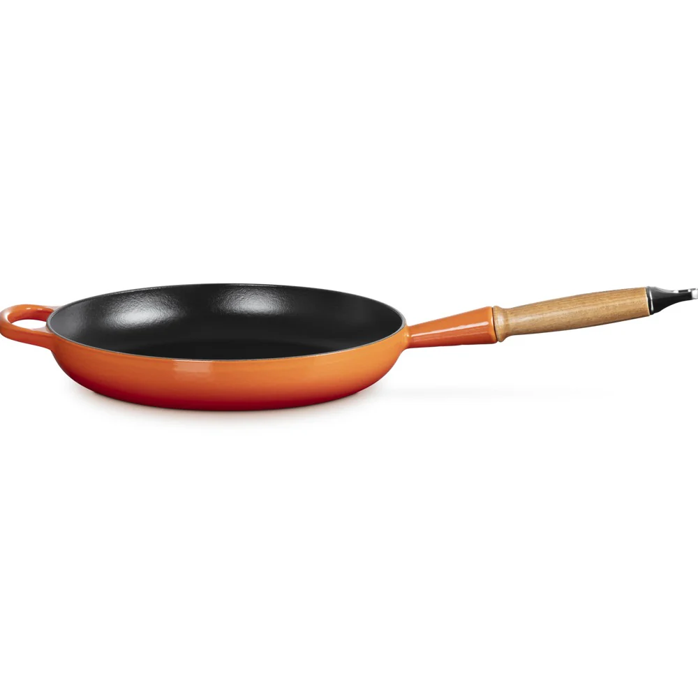 28 cm - Evolution Padella Bassa In Ghisa Vetrificata Con Manico In Legno - Image 19