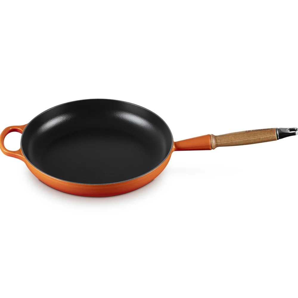 28 cm - Evolution Padella Bassa In Ghisa Vetrificata Con Manico In Legno - Image 20