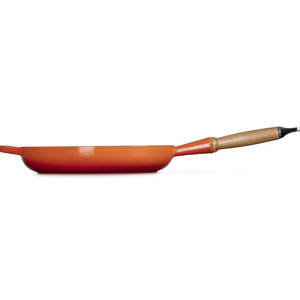 28 cm - Evolution Padella Bassa In Ghisa Vetrificata Con Manico In Legno - Image 21