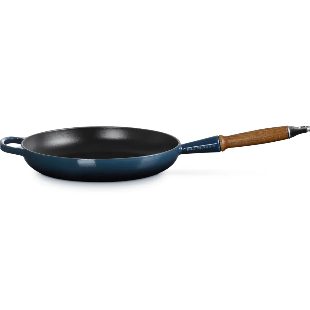 28 cm - Evolution Padella Bassa In Ghisa Vetrificata Con Manico In Legno - Image 25