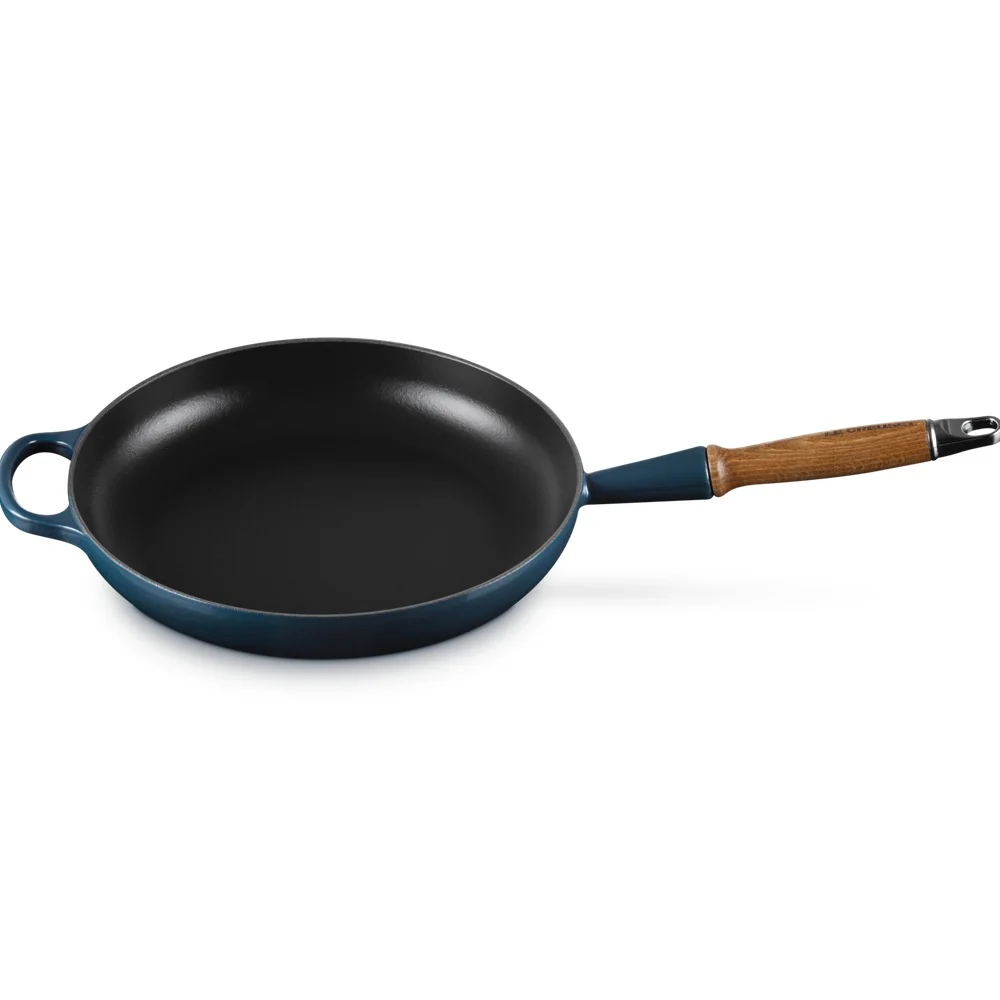 28 cm - Evolution Padella Bassa In Ghisa Vetrificata Con Manico In Legno - Image 26