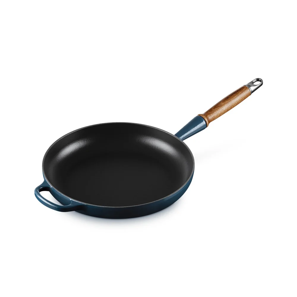 28 cm - Evolution Padella Bassa In Ghisa Vetrificata Con Manico In Legno - Image 30