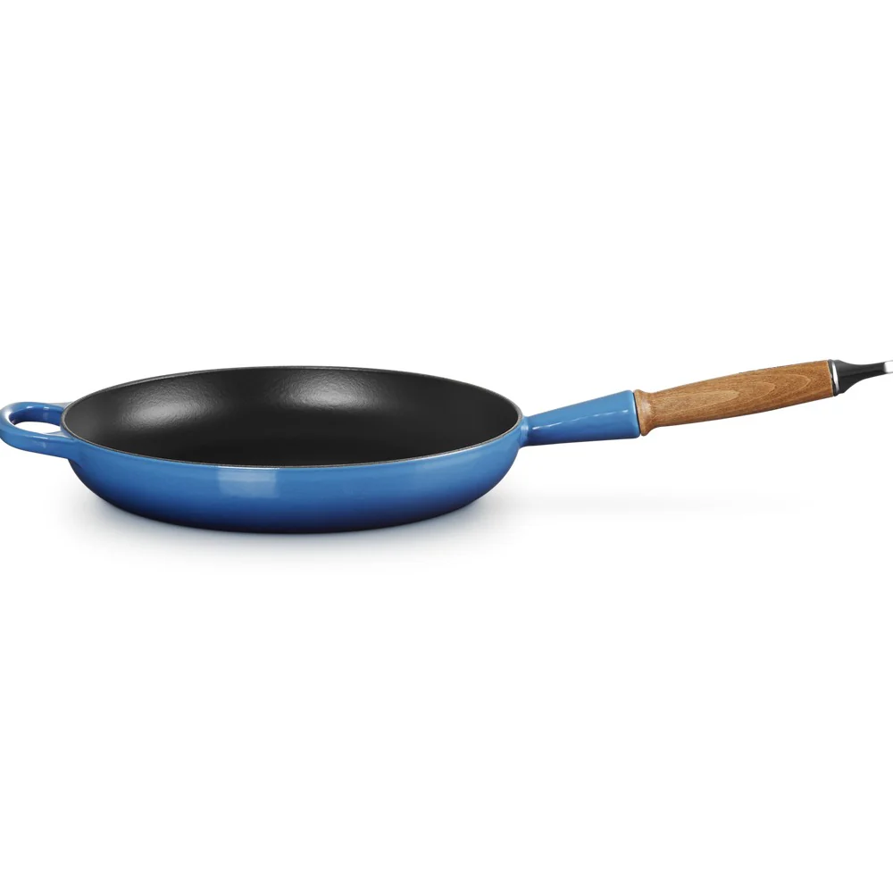 28 cm - Evolution Padella Bassa In Ghisa Vetrificata Con Manico In Legno - Image 31