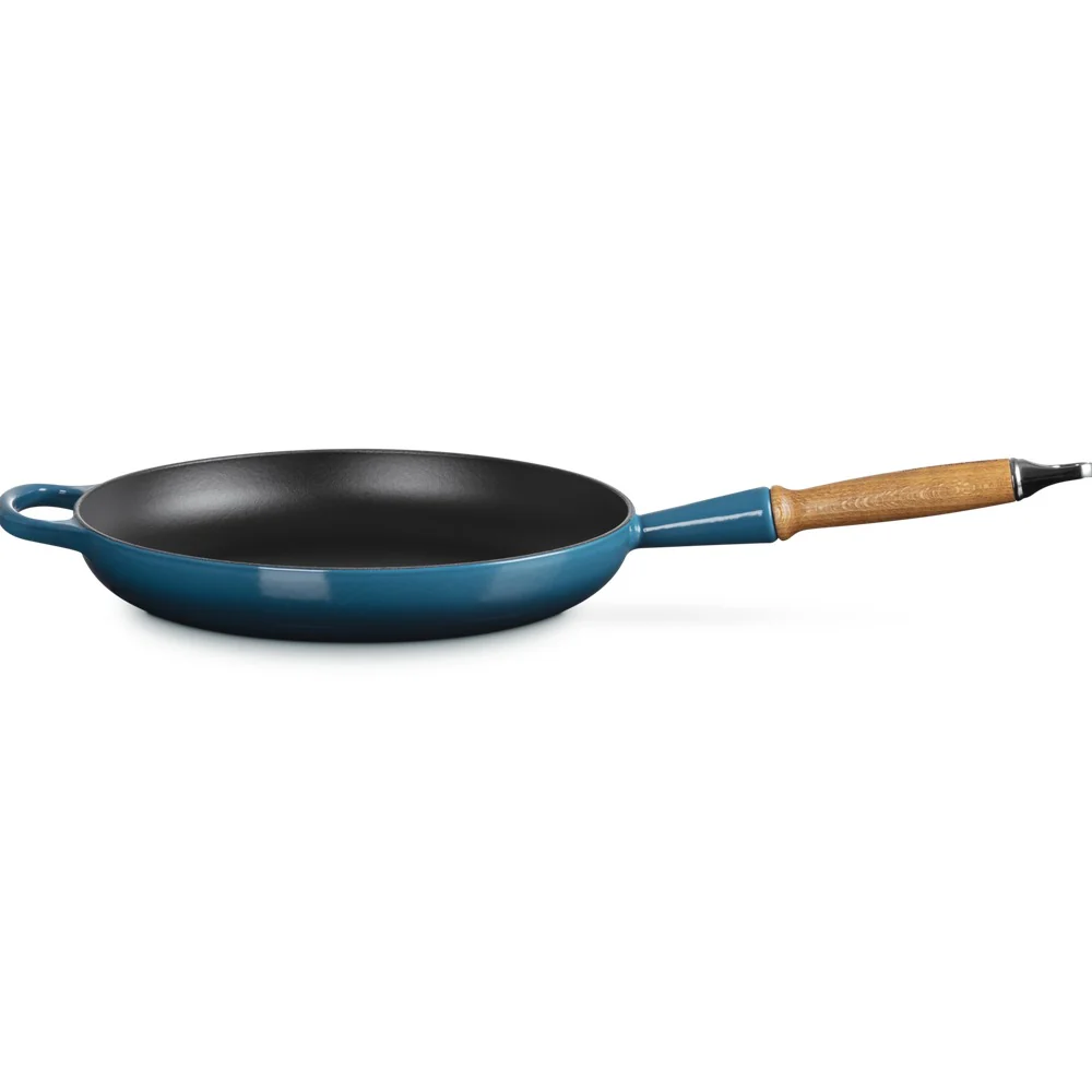 28 cm - Evolution Padella Bassa In Ghisa Vetrificata Con Manico In Legno - Image 36