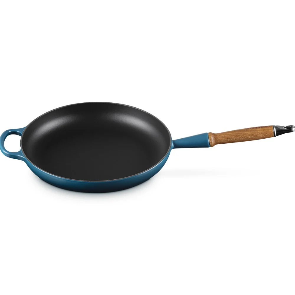 28 cm - Evolution Padella Bassa In Ghisa Vetrificata Con Manico In Legno - Image 37