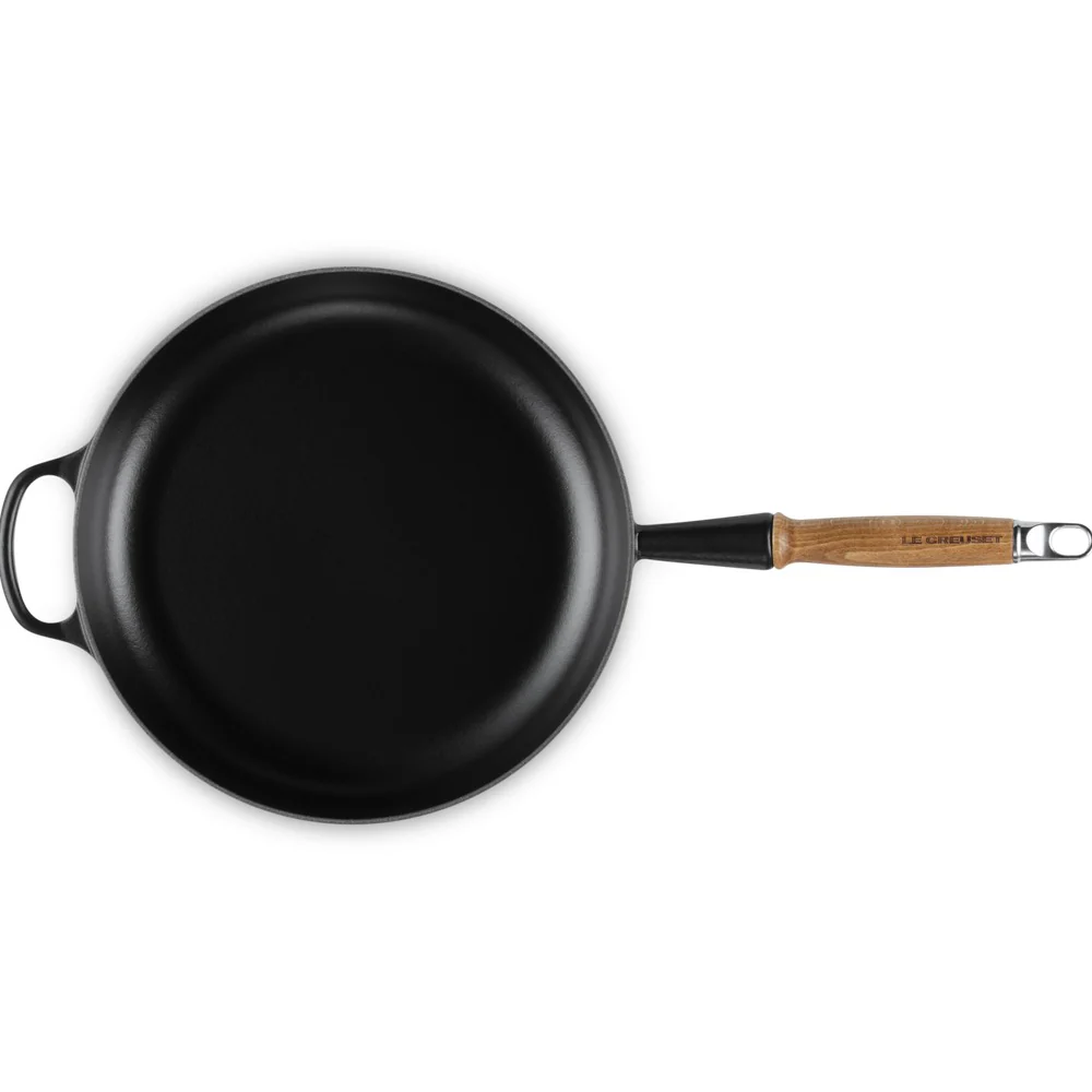 28 cm - Evolution Padella Bassa In Ghisa Vetrificata Con Manico In Legno - Image 4