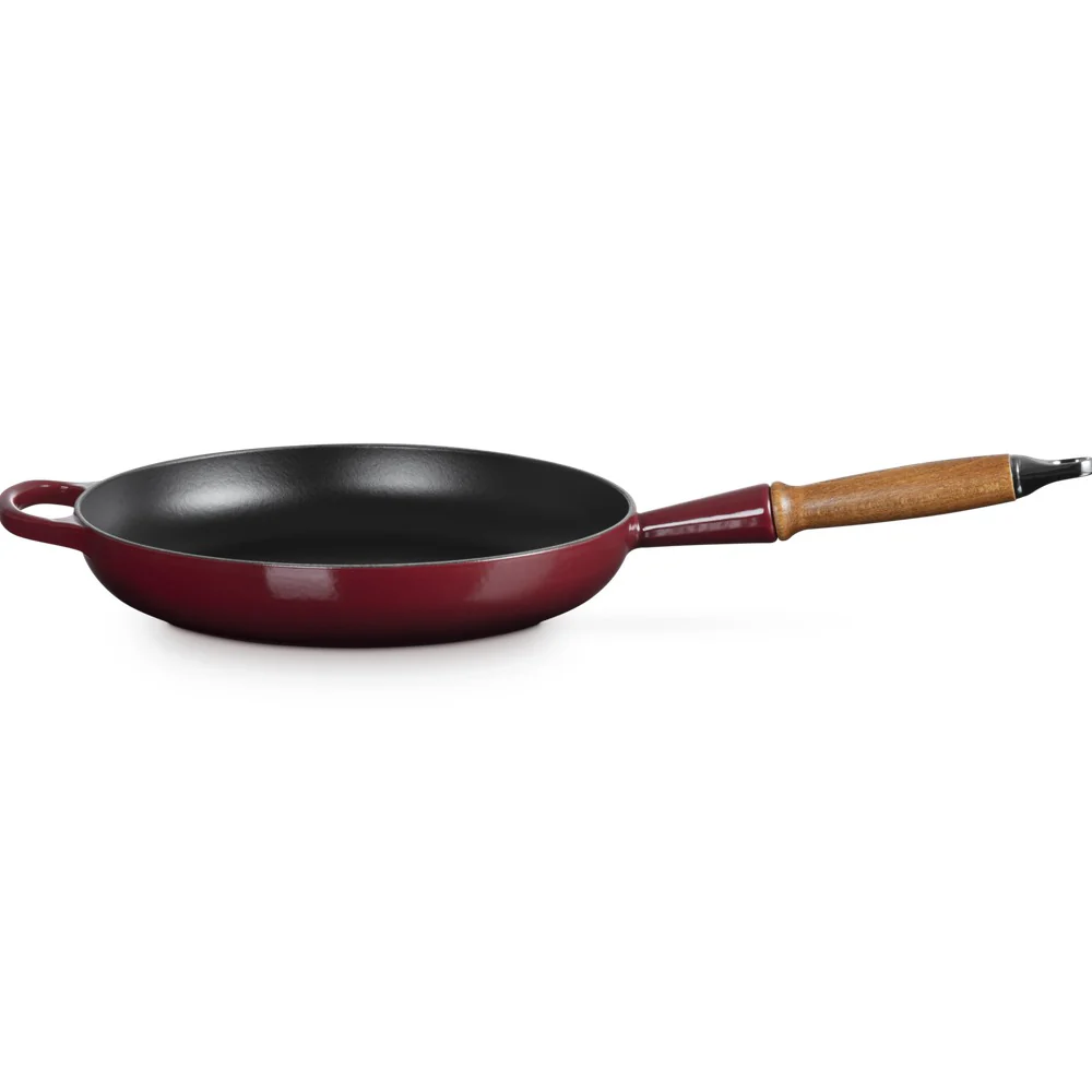 28 cm - Evolution Padella Bassa In Ghisa Vetrificata Con Manico In Legno - Image 7
