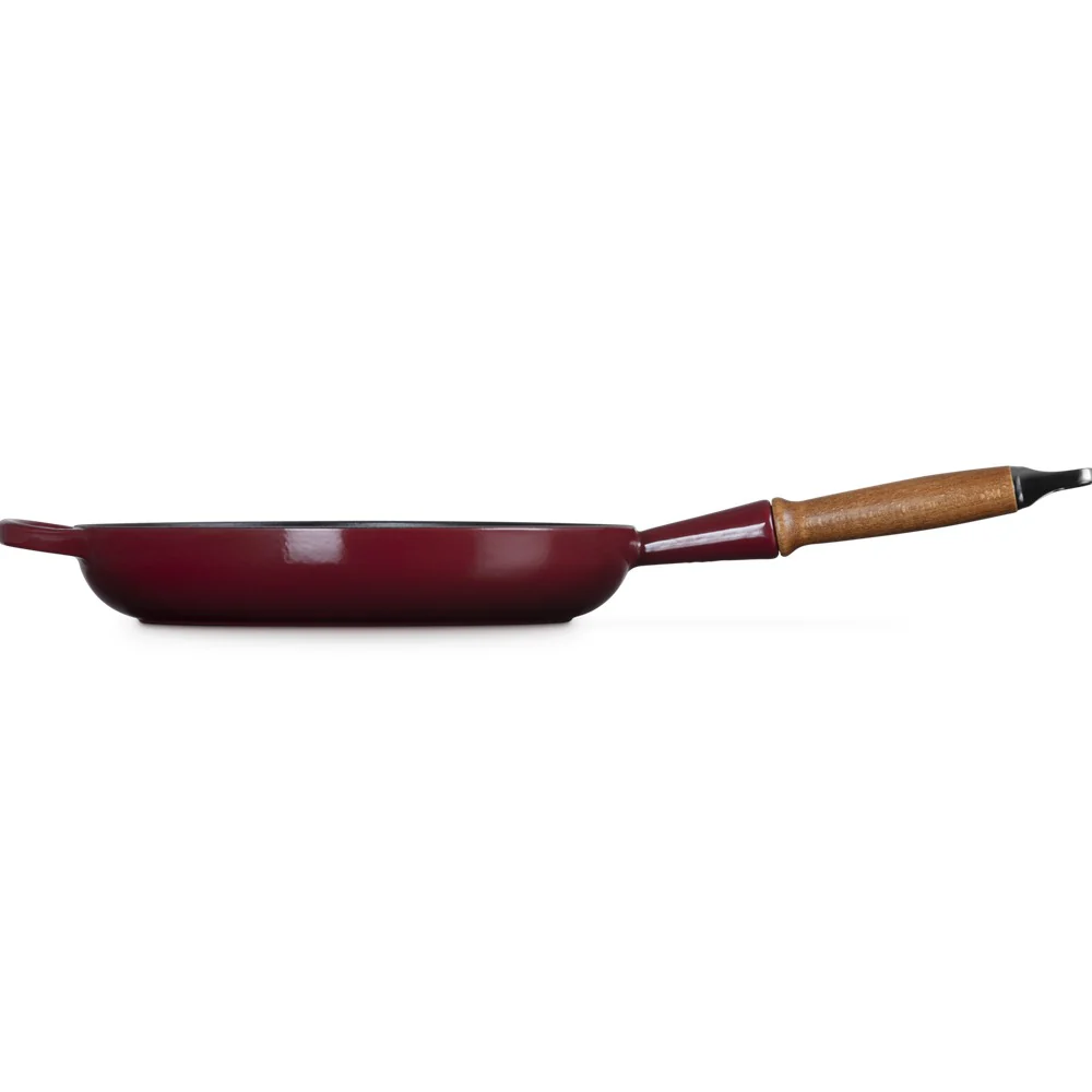 28 cm - Evolution Padella Bassa In Ghisa Vetrificata Con Manico In Legno - Image 9