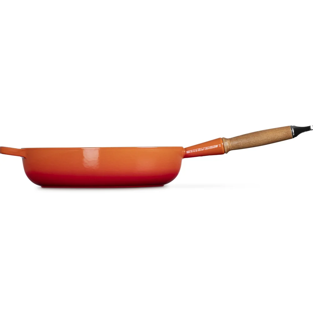 28 cm - Evolution Padella Alta In Ghisa Con Manico In Legno - Image 14