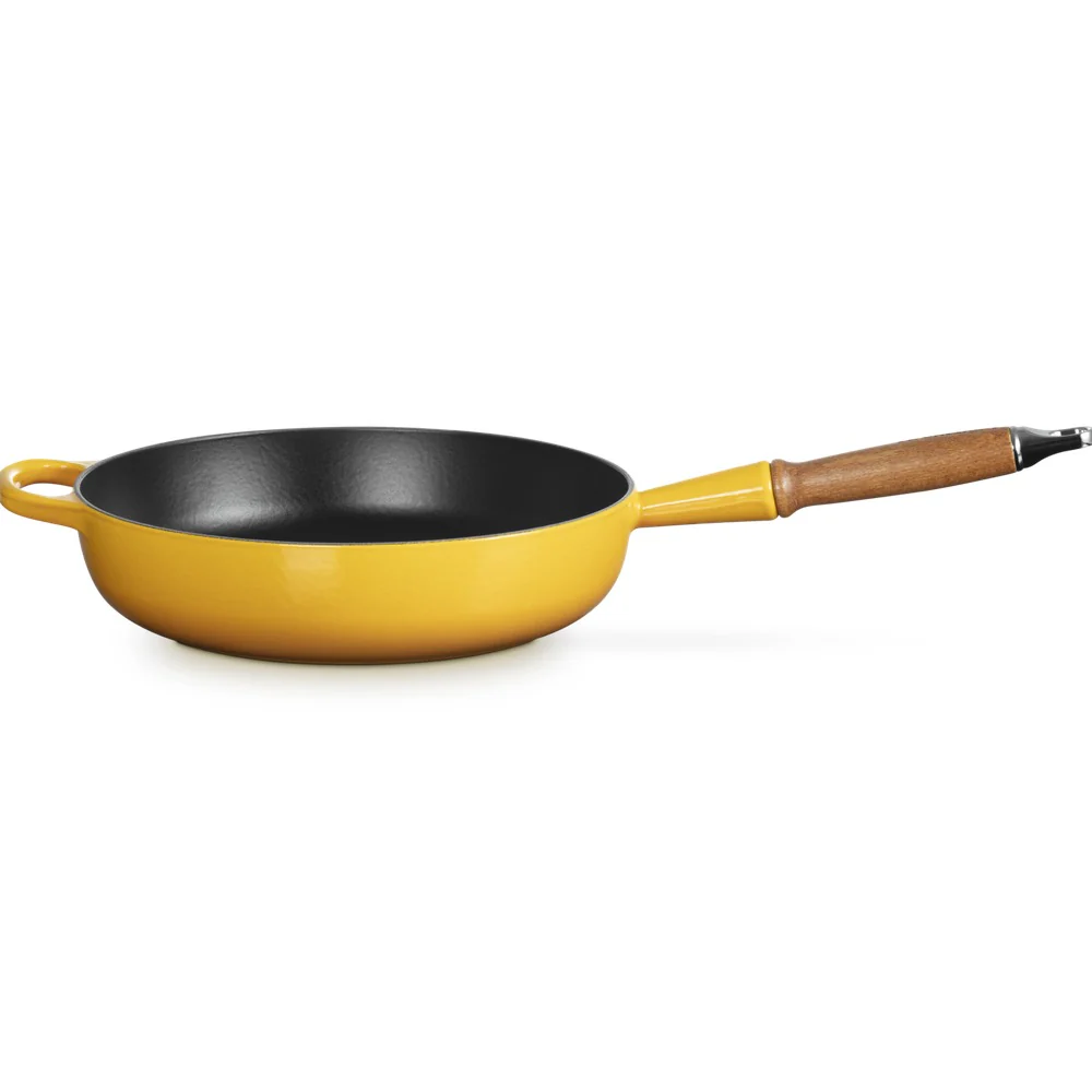 28 cm - Evolution Padella Alta In Ghisa Con Manico In Legno - Image 24