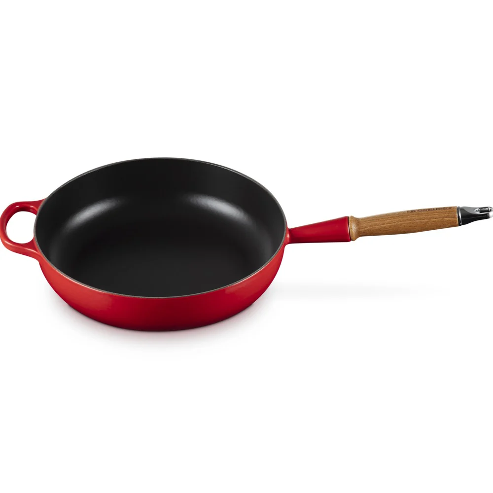 28 cm - Evolution Padella Alta In Ghisa Con Manico In Legno - Image 7