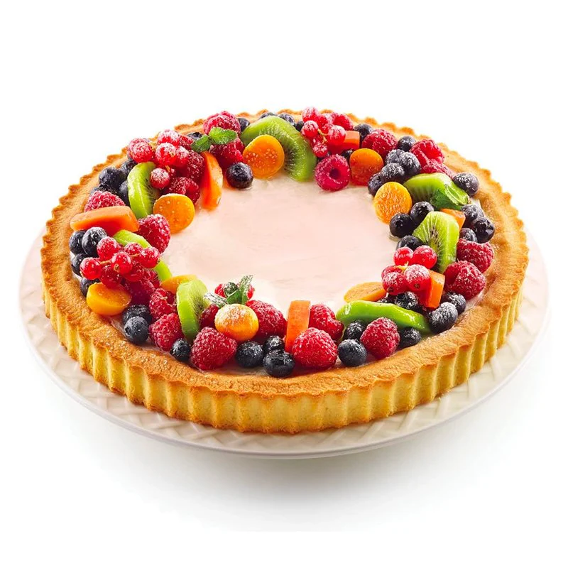 28 cm - Classic Stampo Torta Antiaderente In Silicone - Image 2