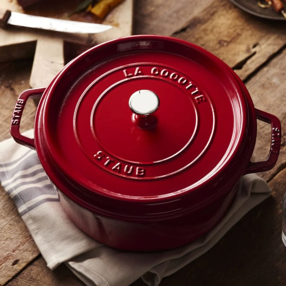 28 cm - Cocotte Casseruola Rotonda In Ghisa Smaltata - Image 11