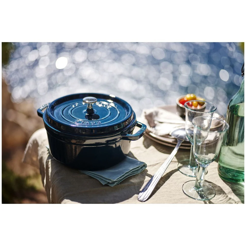 28 cm - Cocotte Casseruola Rotonda In Ghisa Smaltata - Image 24