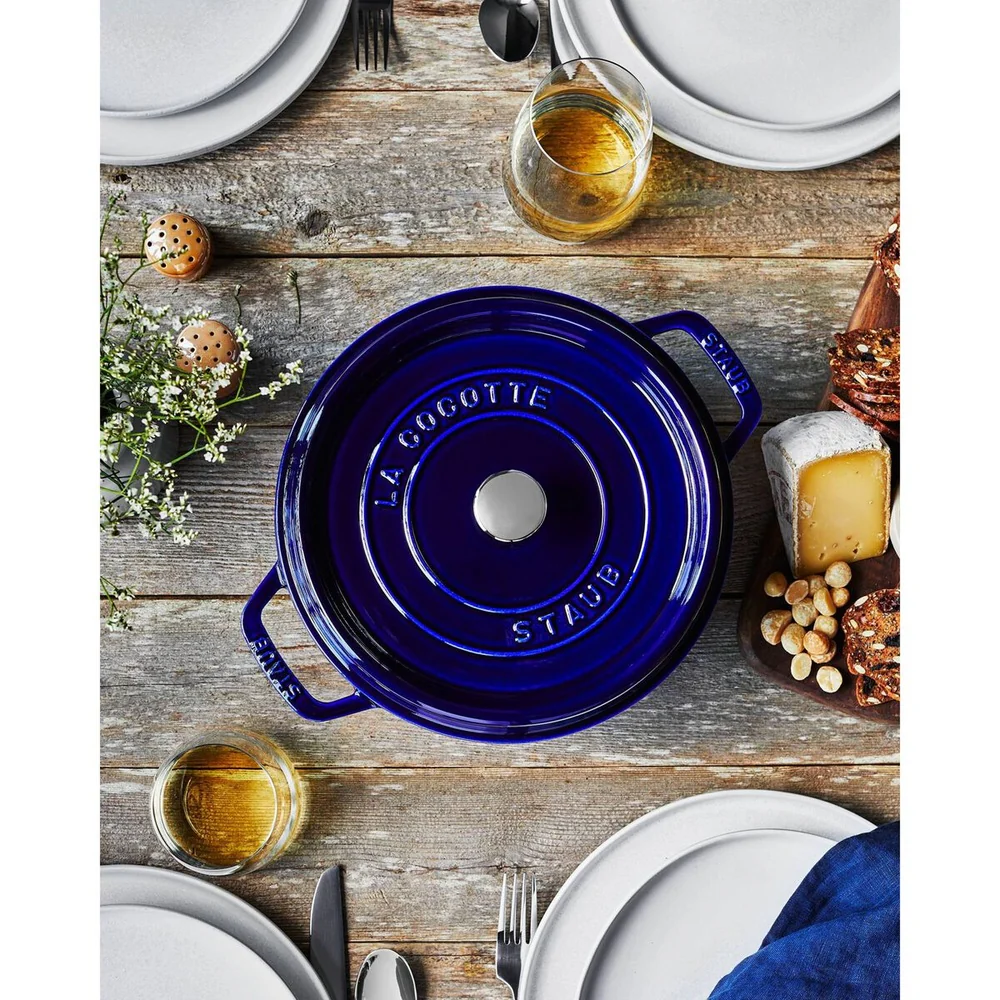 28 cm - Cocotte Casseruola Rotonda In Ghisa Smaltata - Image 8