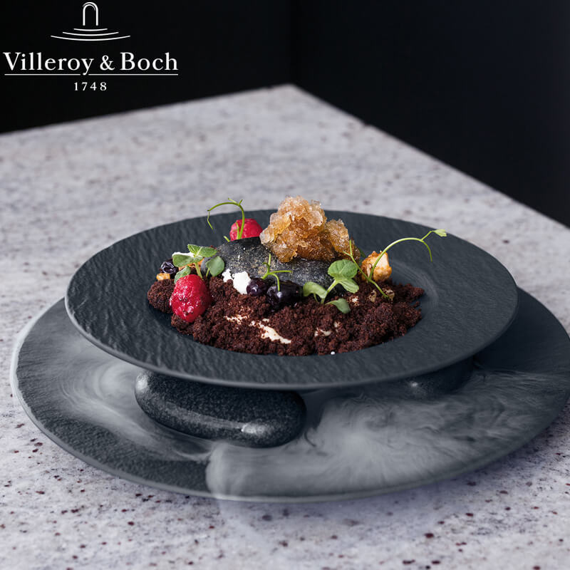 28 cm - Manufacture Rock Piatto Pasta In Porcellana - Set 6 Pz - Image 4