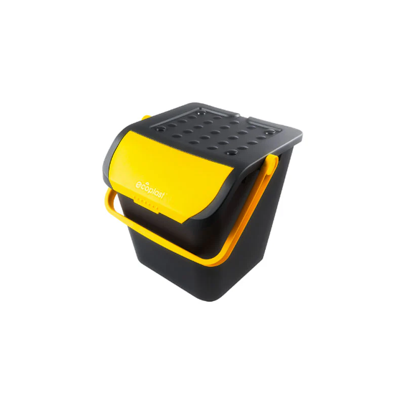 28 Lt - Ecologic Pattumiera Rettangolare In Plastica - Set 3 Pz - Image 3