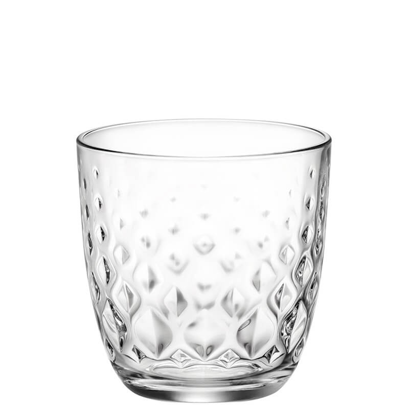 29.5 cl - Glit Bicchiere Acqua in Vetro - Set 6 Pezzi