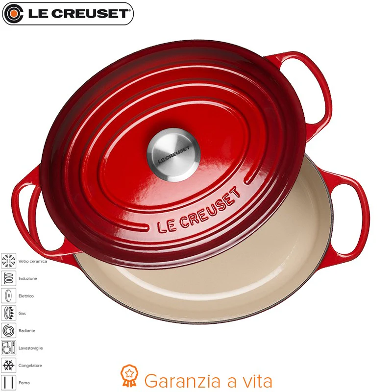 29 cm - Cocotte Evolution Casseruola Ovale In Ghisa - Image 6