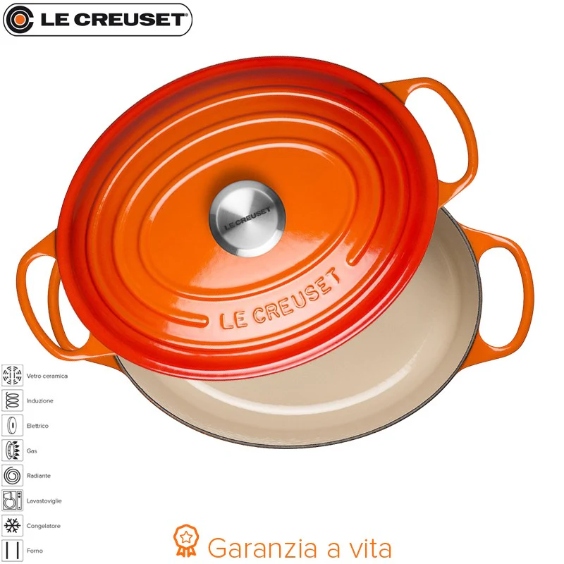 29 cm - Cocotte Evolution Casseruola Ovale In Ghisa - Image 9