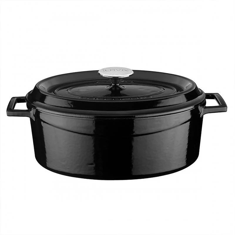 29 cm - Casseruola Ovale In Ghisa Smaltata - Image 4