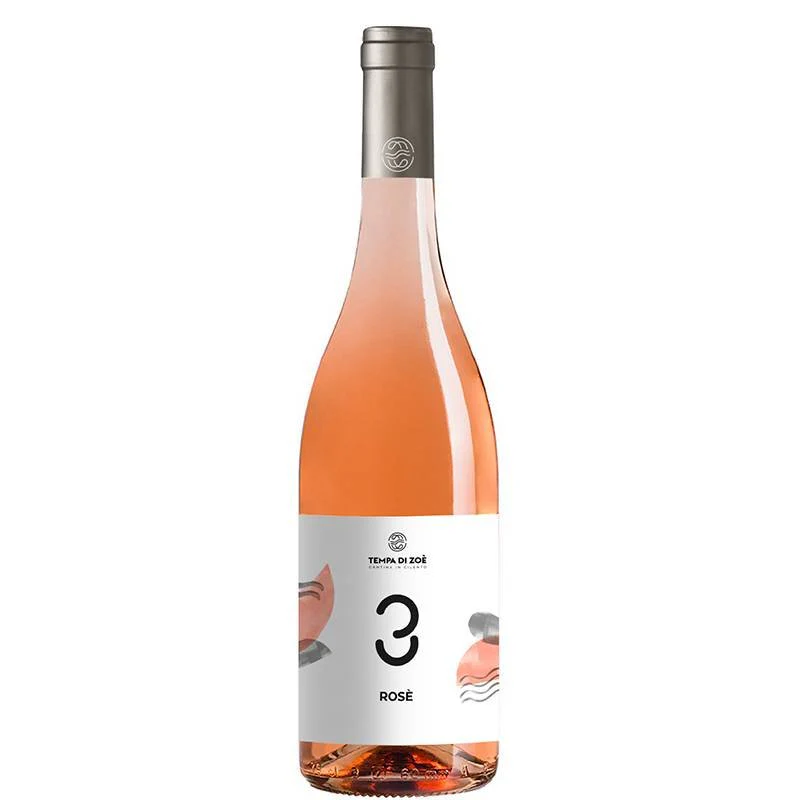 3 Rosè Paestum IGP 2022 Cantina Tempa Di Zoè