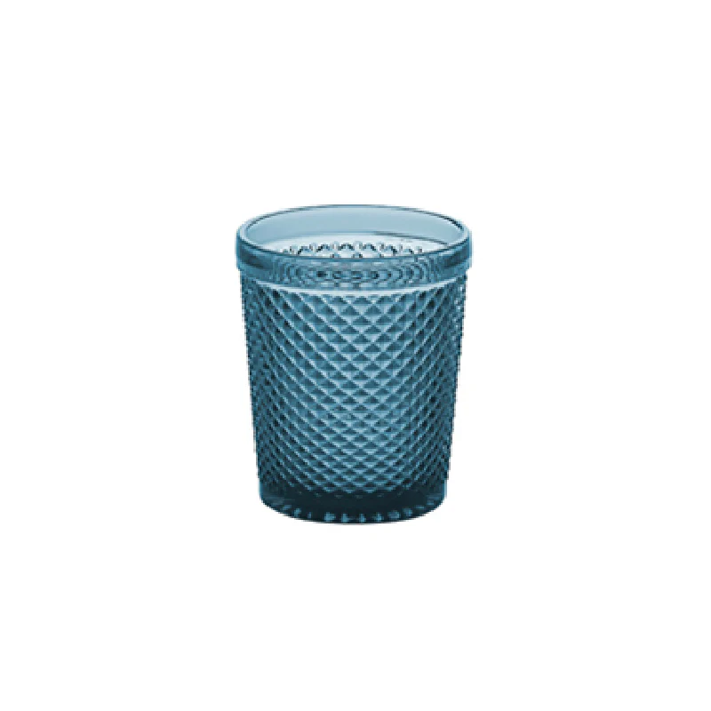 30.8 cl - Diamante Bicchiere Acqua In Vetro - Set 6 Pz
