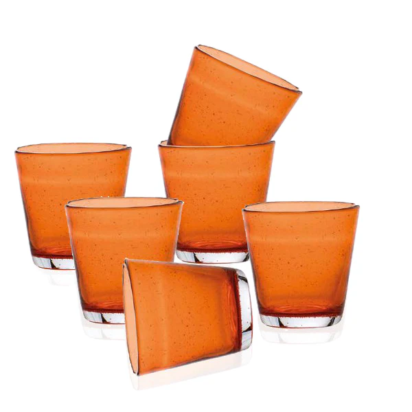 30 cl - Bollicine Bicchiere Acqua in Vetro - Set 6 Pezzi - Image 10