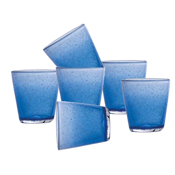 30 cl - Bollicine Bicchiere Acqua in Vetro - Set 6 Pezzi - Image 7