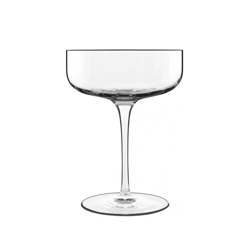 30 cl - Sublime Coppa Champagne in Vetro - Set 4 Pezzi