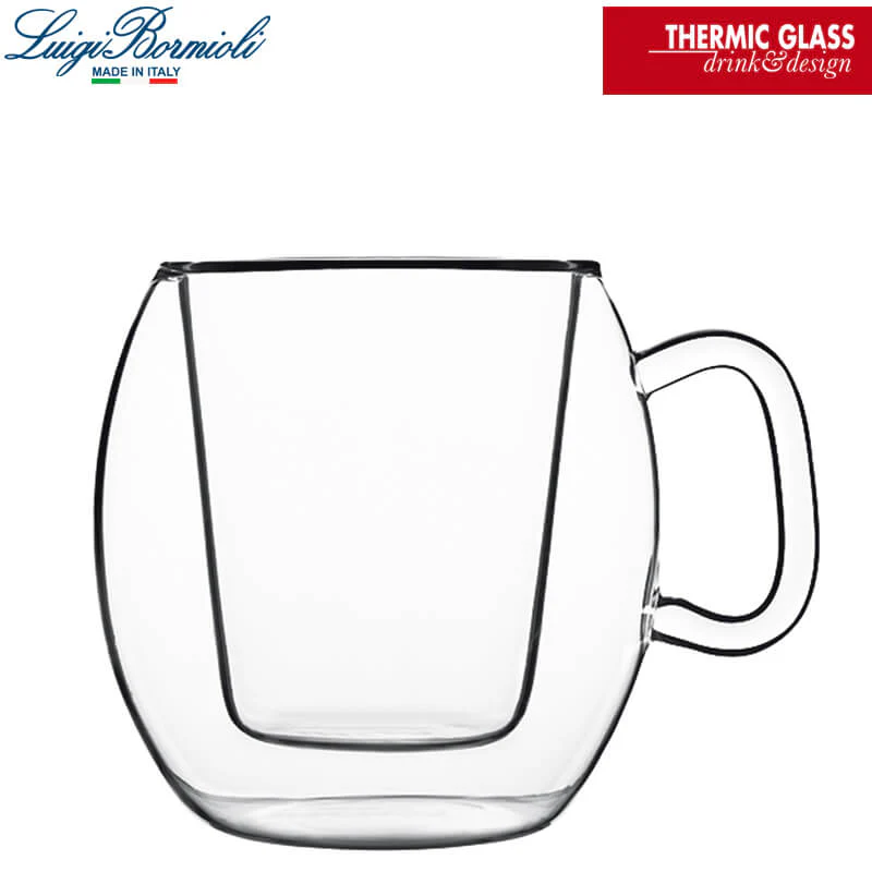 30 cl - Thermic Glass Supremo Tazza Thé in Vetro Borosilicato - Set 2 Pezzi - Image 3