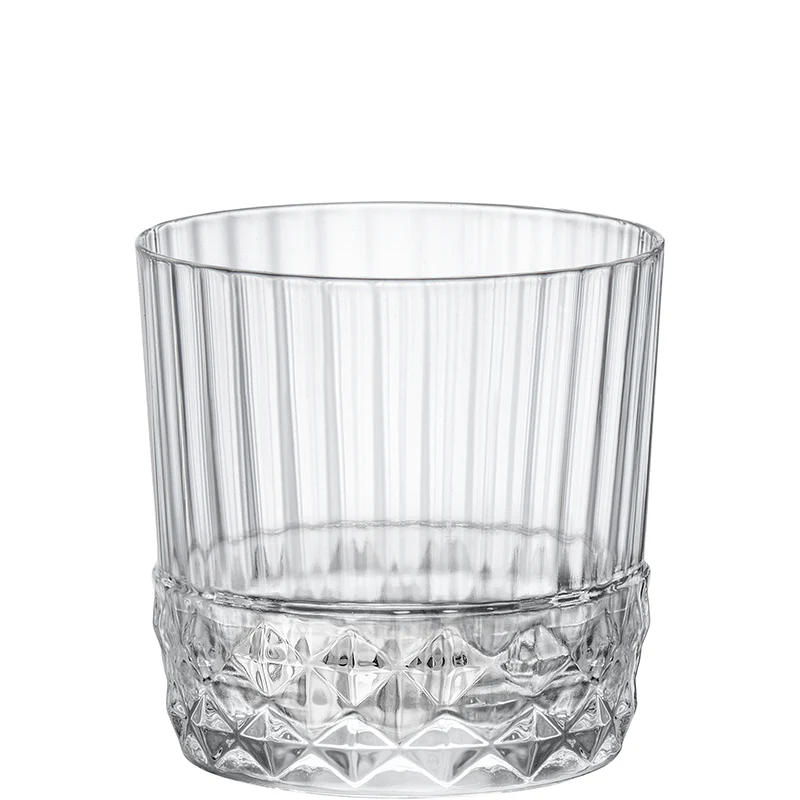 30 cl - America 20s Bicchiere Whisky in Vetro - Set 6 Pezzi
