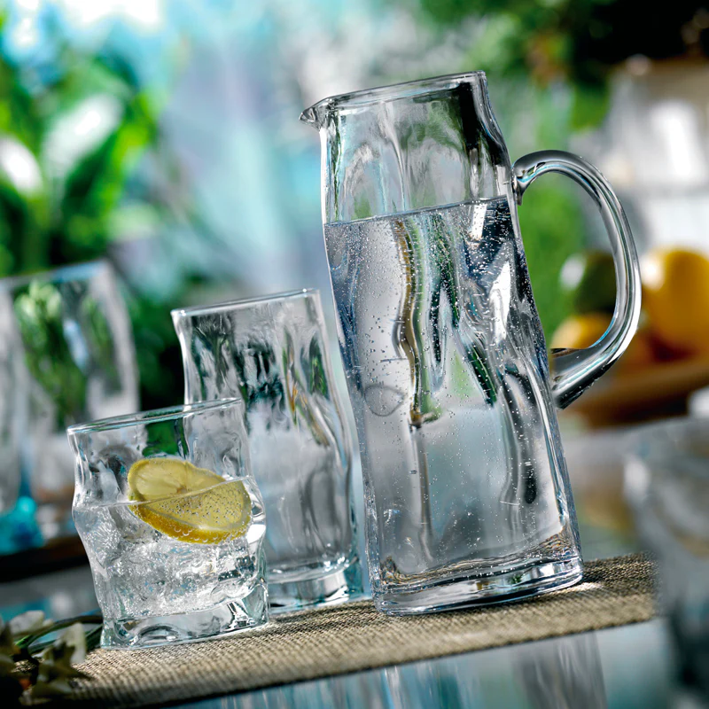30 cl - Sorgente Bicchiere Acqua in Vetro - Set 6 Pezzi - Image 2