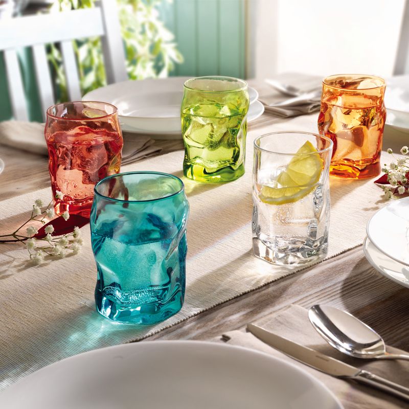 30 cl - Sorgente Bicchiere Acqua in Vetro - Set 6 Pezzi - Image 7