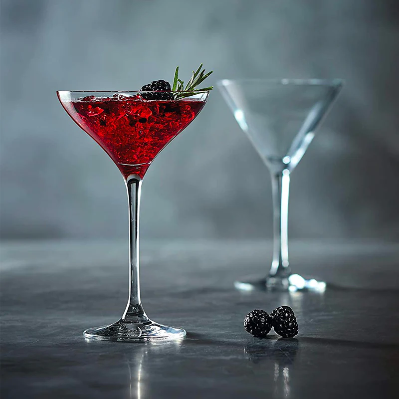 30 cl - Cabernet Calice Cocktail Coppa Martini In Krysta Crystal Glass - Set 6 Pz - Image 2