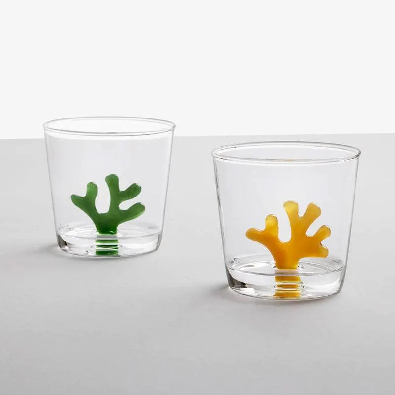 30 cl - Coral Reef Bicchiere Acqua Corallo in Vetro Borosilicato - Image 17