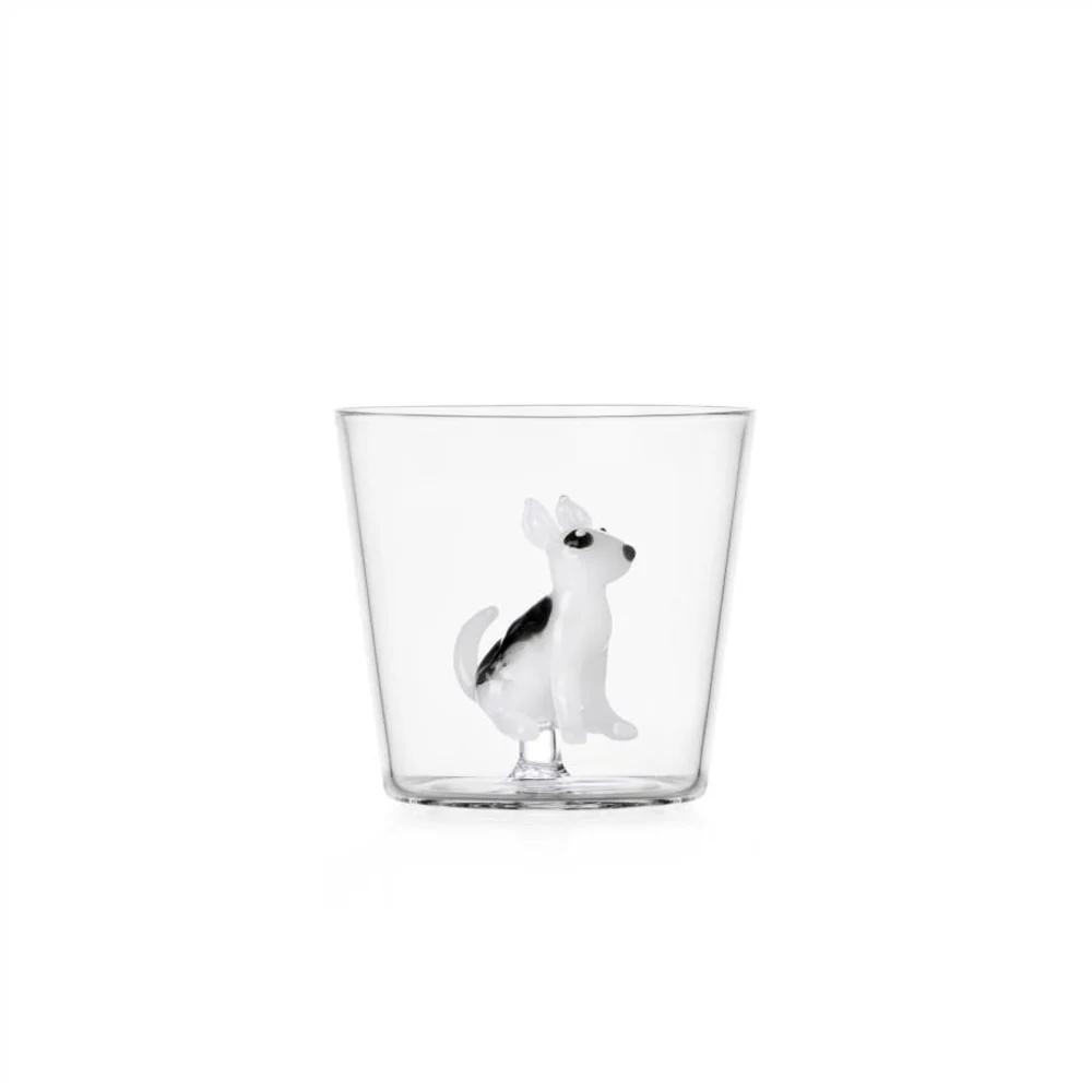 30 cl - Dogs Bicchiere Acqua Tumbler In Vetro Borosilicato - Image 2