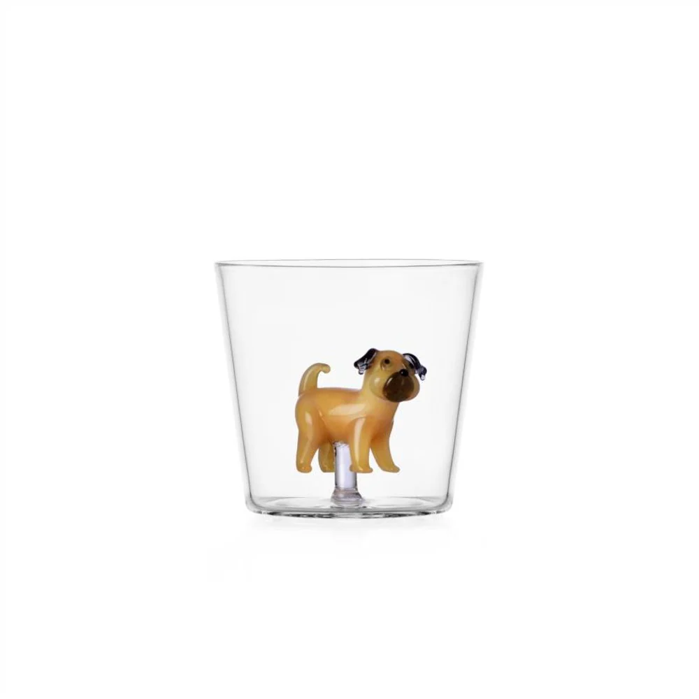 30 cl - Dogs Bicchiere Acqua Tumbler In Vetro Borosilicato - Image 3