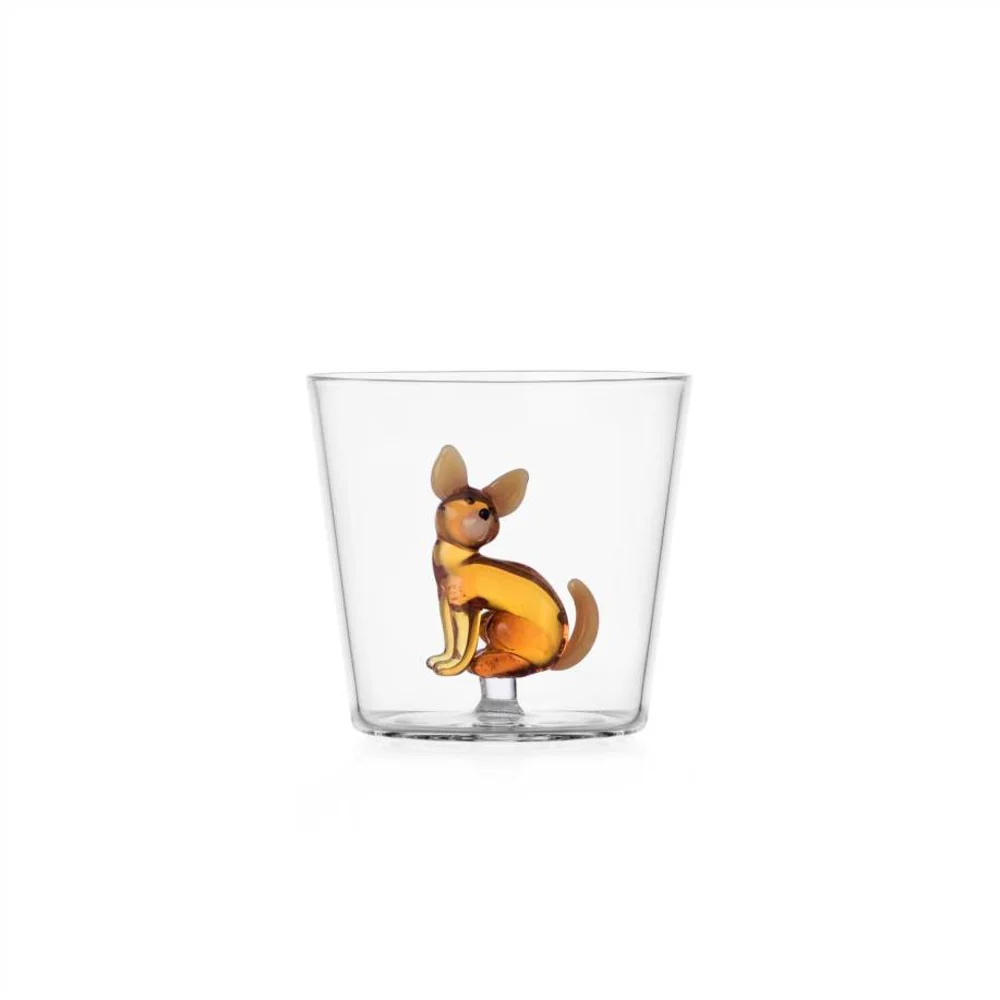 30 cl - Dogs Bicchiere Acqua Tumbler In Vetro Borosilicato - Image 4