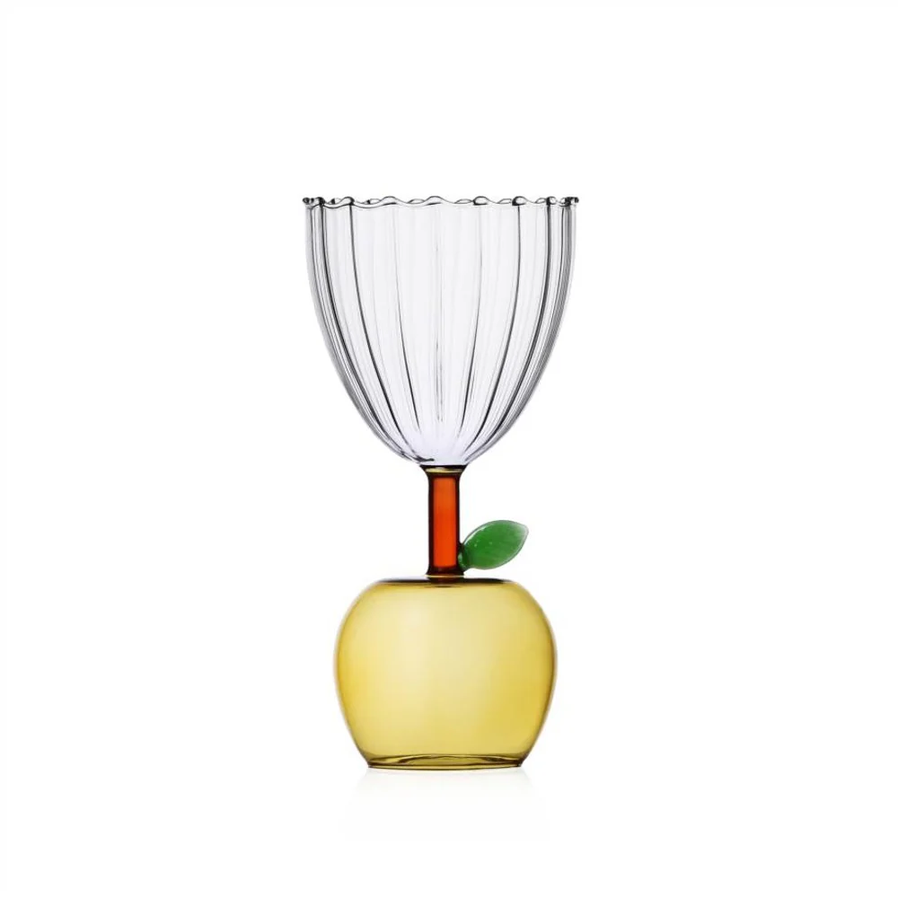 30 cl - Fruits And Flowers Calice Multiuso In Vetro Borosilicato