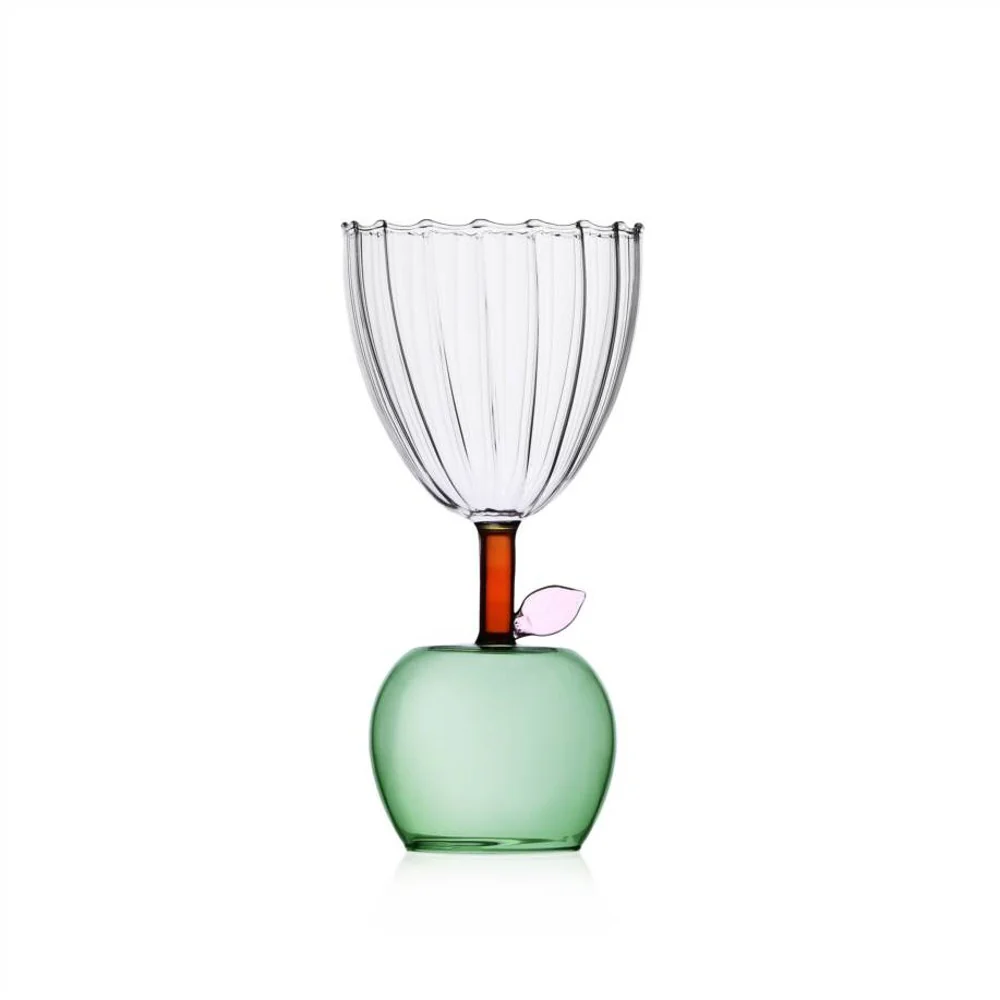 30 cl - Fruits And Flowers Calice Multiuso In Vetro Borosilicato - Image 2