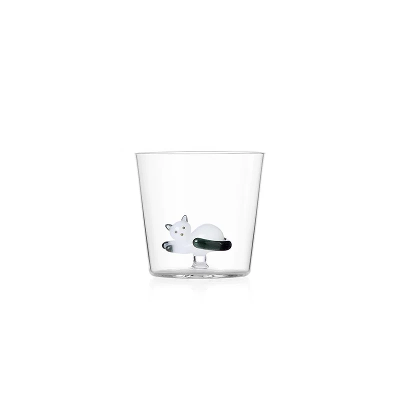 30 cl - Tabby Cat Bicchiere Acqua in Vetro Borosilicato - Image 4