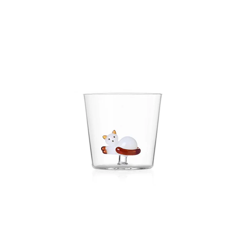 30 cl - Tabby Cat Bicchiere Acqua in Vetro Borosilicato - Image 6