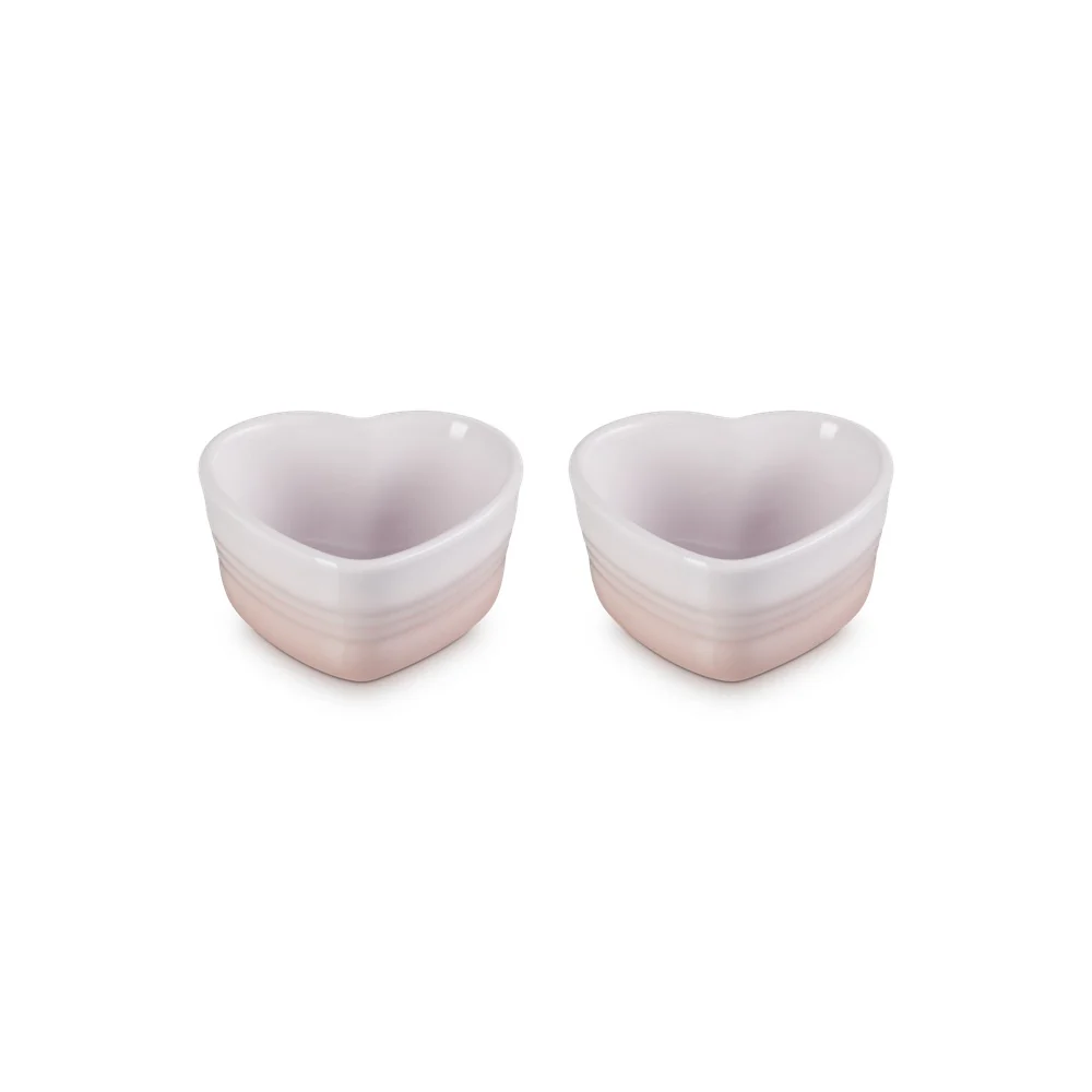 30 cl - Cuore Ramequin In Gres Vetrificato Set 2 Pz - Image 6