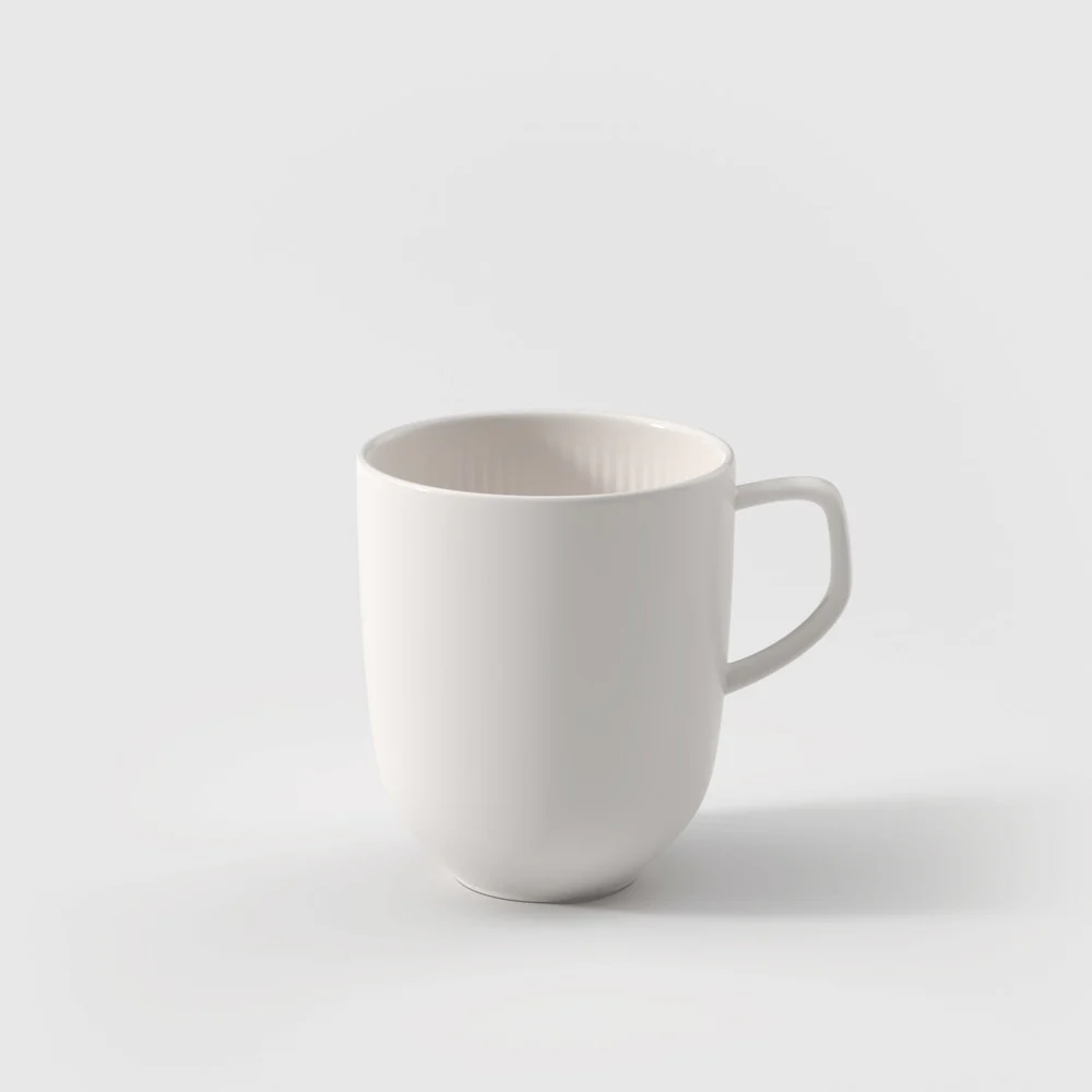 30 cl - Afina Tazza Mug In Porcellana - Set 6 Pz
