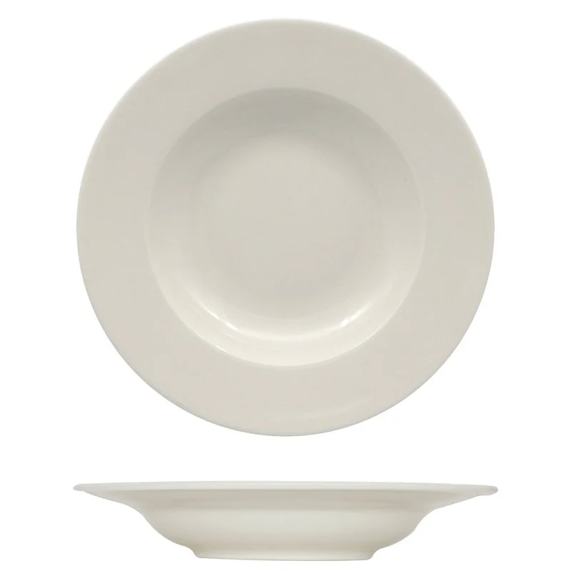 30 cm - Prime Piatto Pasta In Porcellana - Set 6 Pz