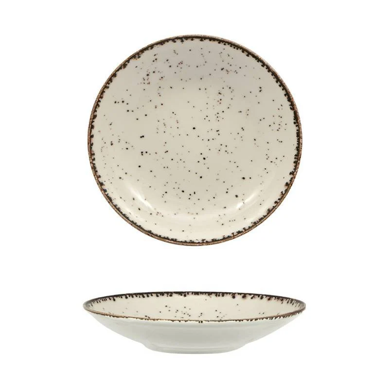 30 cm - Cromya Cream Piatto Fondo In Porcellana
