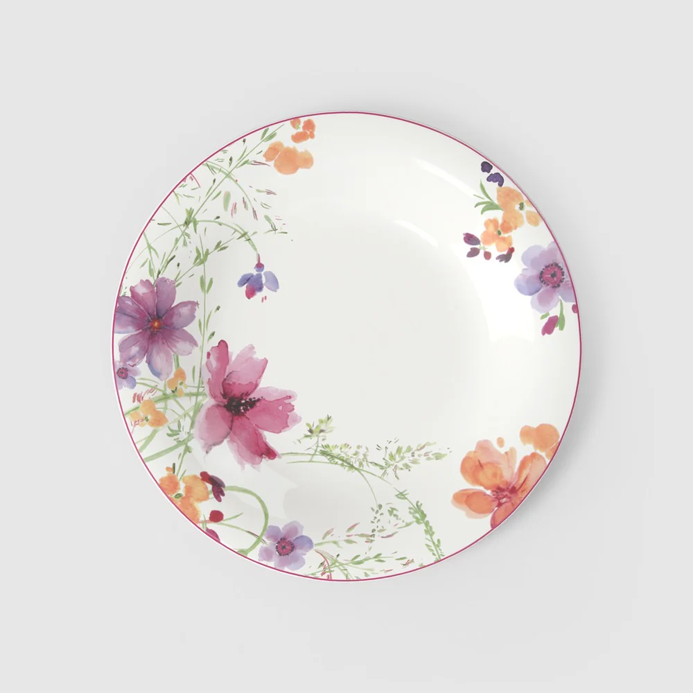 30 cm - Mariefleur Basic Piatto Presentazione Gourmet In Porcellana Premium